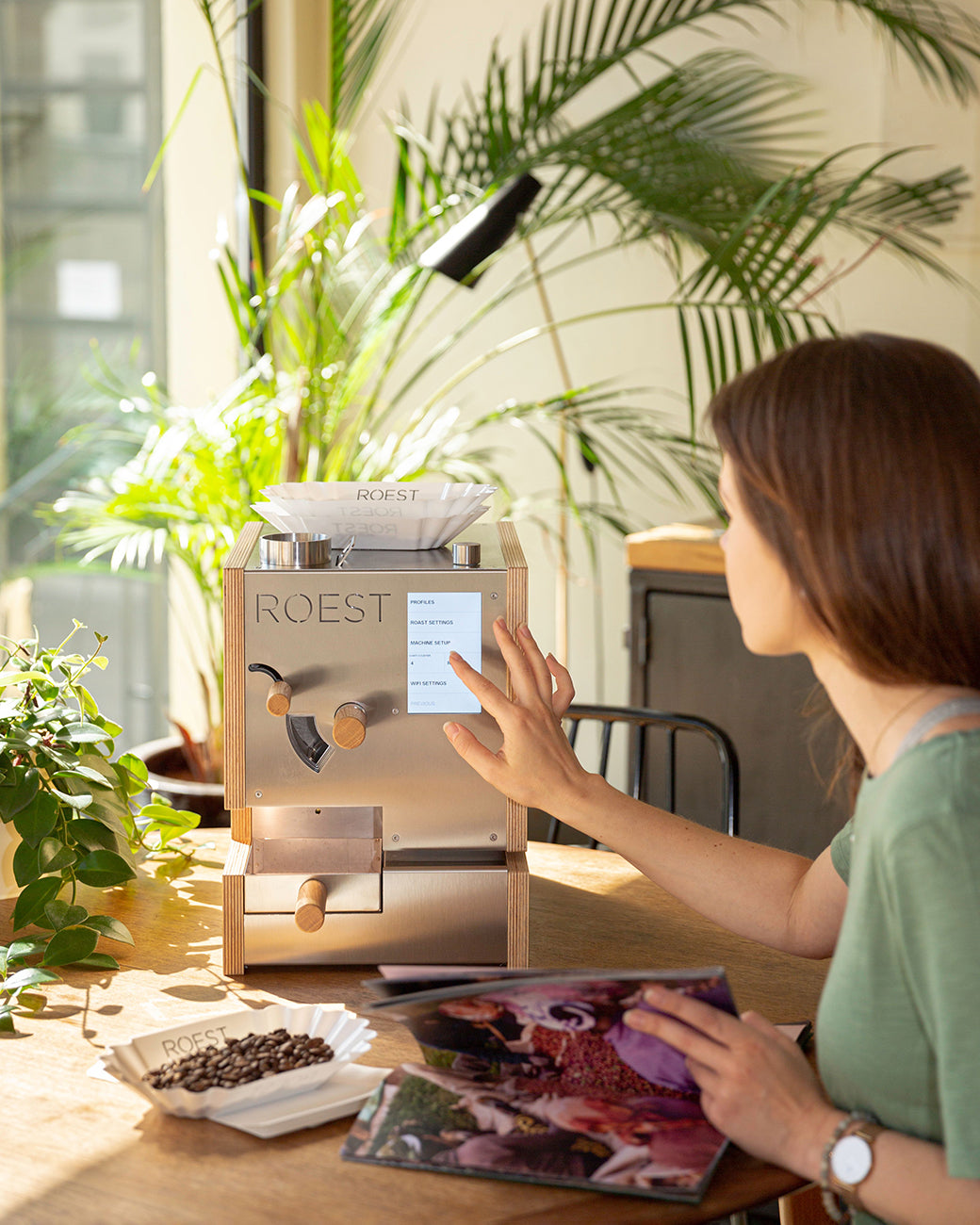 ROEST - SAMPLE ROASTER – Vulcan Coffee Roastery