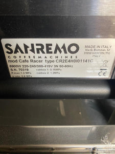 SANREMO RACER - 3 GROUPS (USED)