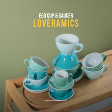 Load image into Gallery viewer, LOVERAMICS - EGG CUP &amp; SAUCER
