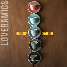 Load image into Gallery viewer, LOVERAMICS - EGG CUP &amp; SAUCER
