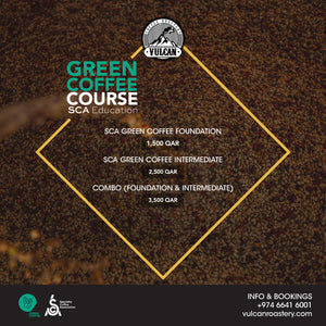 SCA GREEN COFFEE - FOUNDATION & INTERMEDIATE - APRIL 17,18,19