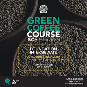 SCA GREEN COFFEE - FOUNDATION & INTERMEDIATE - APRIL 17,18,19