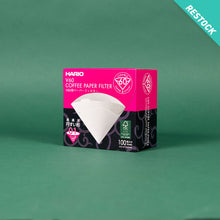 Load image into Gallery viewer, HARIO - V60 01 Filter paper 100 pcs
