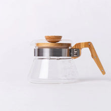 Load image into Gallery viewer, HARIO - Coffee Server Olive wood 400ml/600ml
